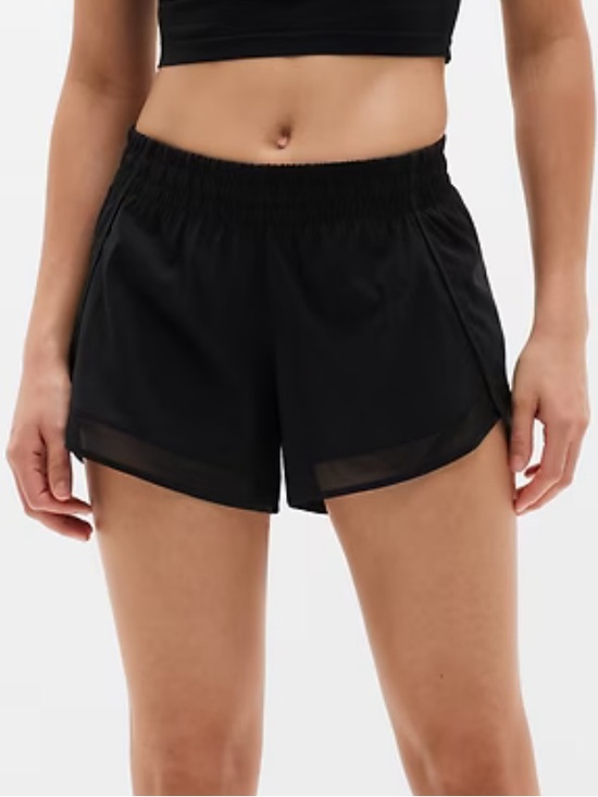 Athleta Pants - Athleta Mesh Racer Run Short 4”